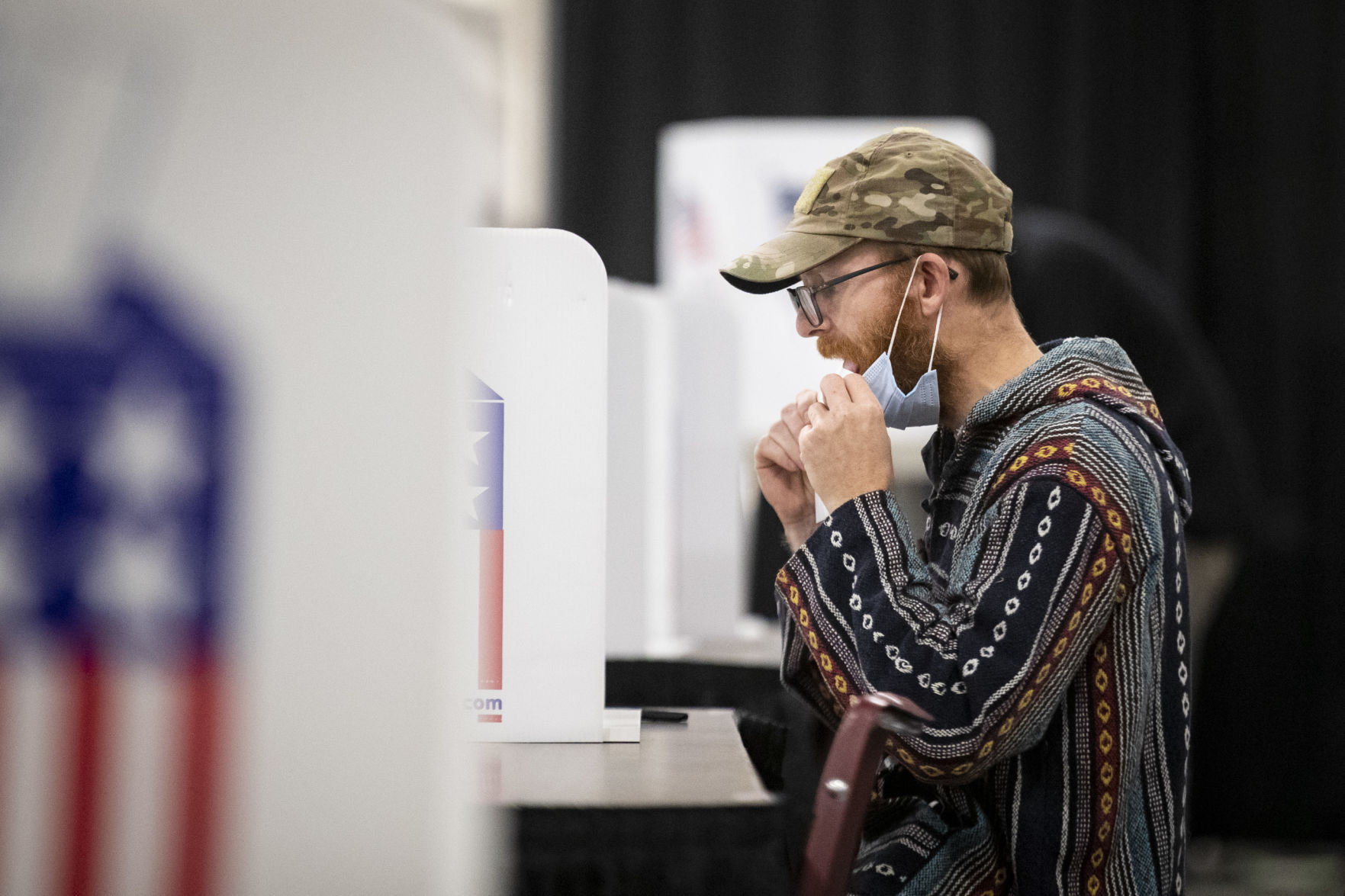 Voting at MetraPark